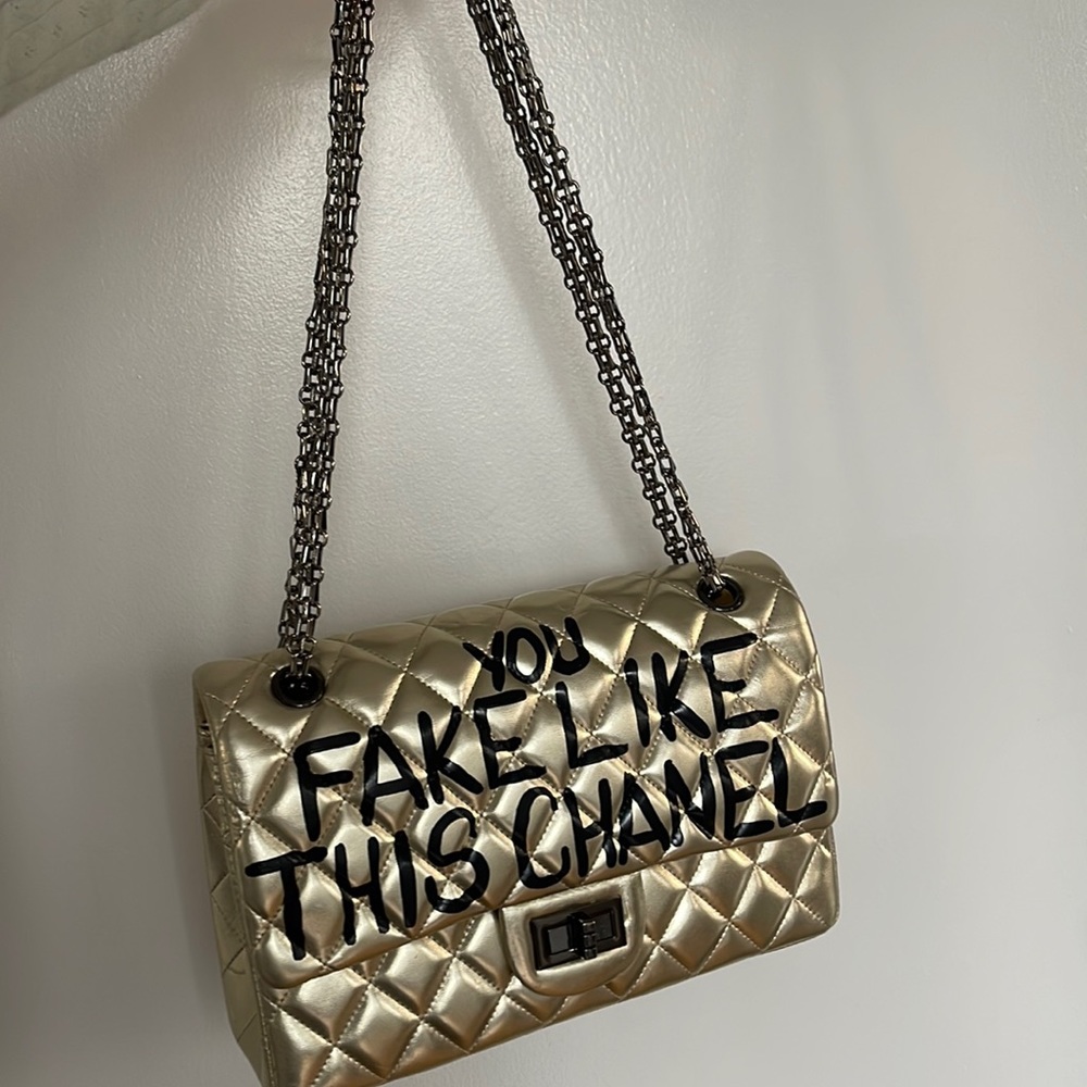 You fake like this Chanel bag